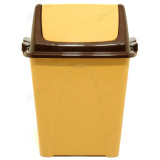 Ведро для мусора 14,5л Премиум Т166 плавающей крышкой