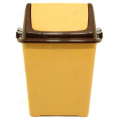 Ведро для мусора 14,5л Премиум Т166 плавающей крышкой