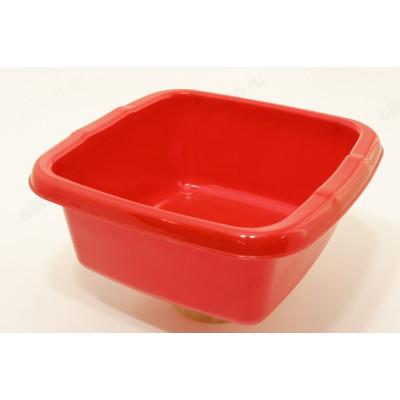 Таз пластик 4л Элегант Т75 квадратный-1