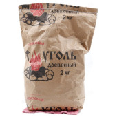 Уголь древесный березовый 2кг УДБ-2