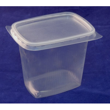 Контейнер UP 500мл прямоуг 108*82*106мм 100/1000 с крышкой