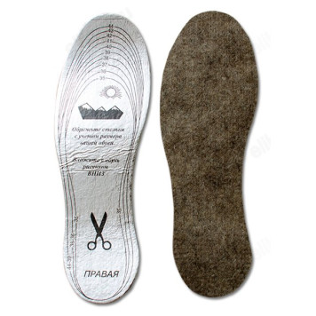 Стельки для обуви зима