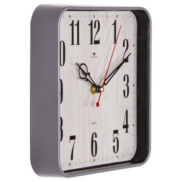 Часы настенные Рубин СН 1918-003 "Эко" серый-1