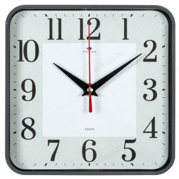 Часы настенные Рубин СН 1918-107 " Классика" серый