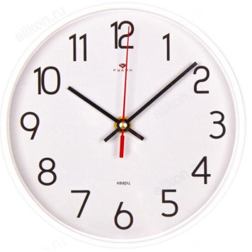 Часы настенные Рубин СН 2019-111W " Классика" белый