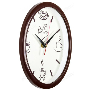 Часы настенные СН 2222-275 "Coffee" коричневый-1