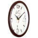 Часы настенные СН 2222-275 "Coffee" коричневый