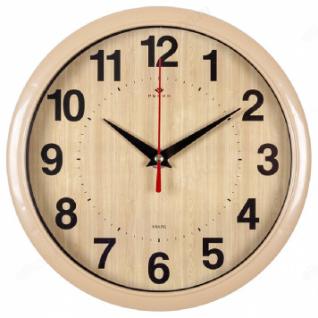 Часы настенные Рубин 2222-342 Классика бежевый