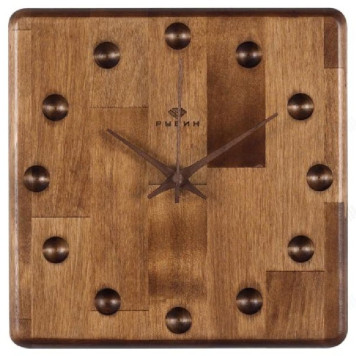 Часы настенные Рубин 2425-001 Квадро дерево