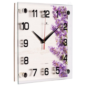 Часы настенные СН 2525-053 "Лаванда"-1