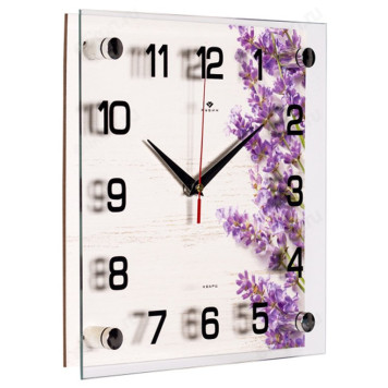 Часы настенные СН 2525-053 "Лаванда"-2