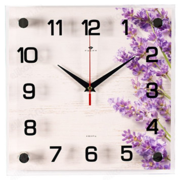 Часы настенные СН 2525-053 "Лаванда"