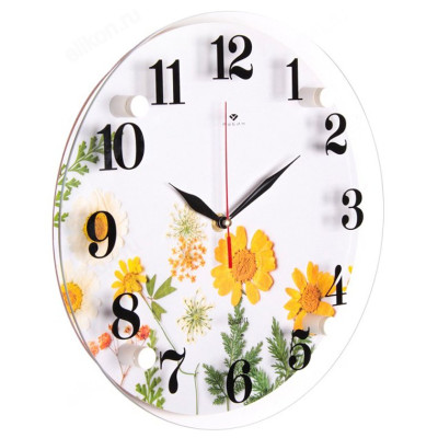 Часы настенные Рубин СН 3030-033 "Цветочная композиция"-1