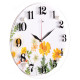 Часы настенные Рубин СН 3030-033 "Цветочная композиция"