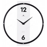 Часы настенные Рубин СН 3330-001 "Time" черн/бел.