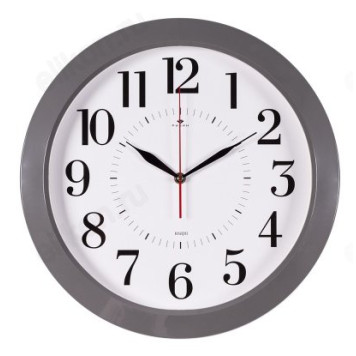 Часы настенные Рубин СН 3960-108 " Классика" серый