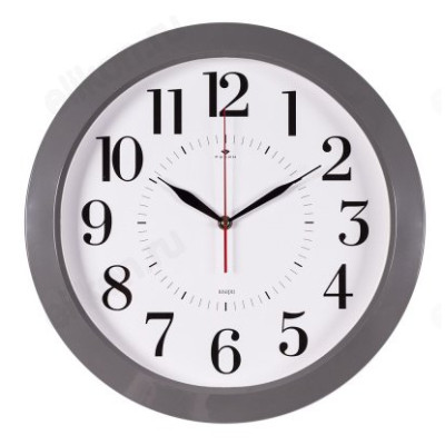 Часы настенные Рубин СН 3960-108 " Классика" серый