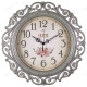 Часы настенные Рубин СН 4126-010 " Классика" оливковый/серебр.