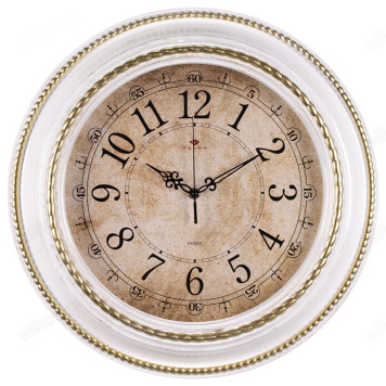 Часы настенные Рубин 5232-116 Плетение бел/золото