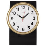 Будильник Рубин B11-002 7х7см черный