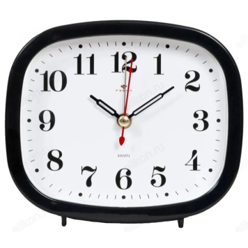 Будильник Рубин B5-001 Классика черный