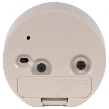 Будильник Рубин B7-023 Классика кварц бежевый-2