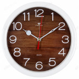 Будильник Рубин В4-039 Дерево кварц белый