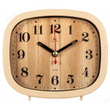 Будильник Рубин В5-005 Дерево кварц бежевый