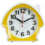 Будильник Рубин В6-003 Классика кварц желт/бел