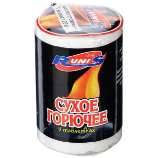 Сухое горючее RUNIS 80г 1-028