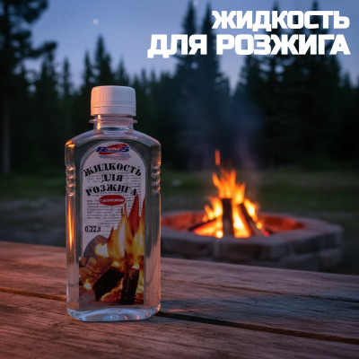 Жидкость для розжига RUNЕS 0,22л c дозаторам