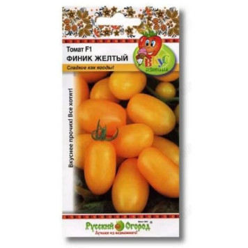 Томат Финик Желтый F1 черри 15ш Русский огород 303093