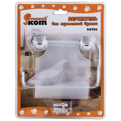 Держатель для туалетной бумаги Рыжий кот В0926 (002487)-1