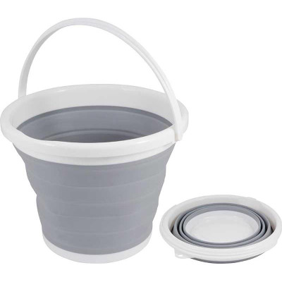 Ведро складное круглое RFB-10 РЫЖИЙ КОТ 003918