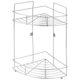 Полка угловая двухъярусная W-2348A-2 РЫЖИЙ КОТ 004723