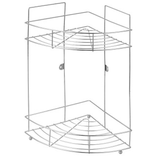 Полка угловая двухъярусная W-2348A-2 РЫЖИЙ КОТ 004723