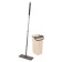 Швабра для пола 'MIRACLE' с насадкой из микрофибры и ведром с механизмом отжима РЫЖИЙ КОТ 004836