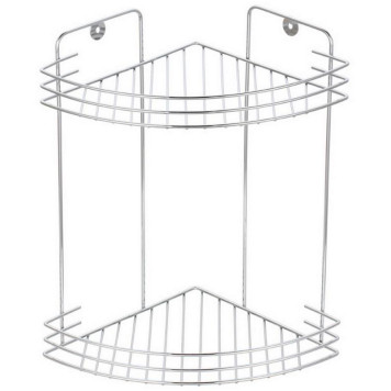 Полка угловая двухъярусная W2672С-2 РЫЖИЙ КОТ 005393