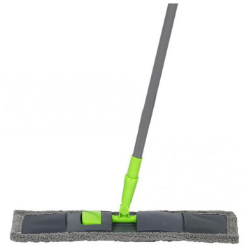 Швабра для пола с насадкой из микрофибры MopM3 цвет- серый РЫЖИЙ КОТ 005935