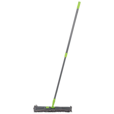 Швабра для пола с насадкой из микрофибры MopM4 серый РЫЖИЙ КОТ 005936-1