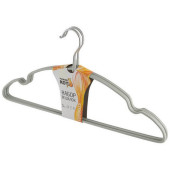 Набор вешалок с ПВХ покрытием, 5шт цвет - серый РЫЖИЙ КОТ 006836