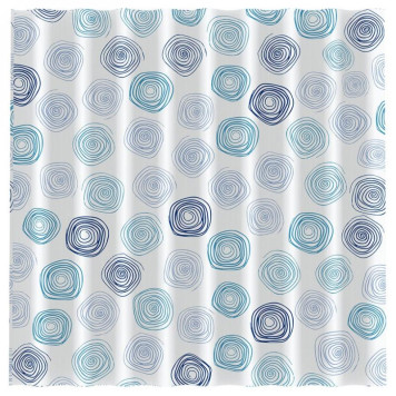 Занавеска для ванной SC-PE-37 РЫЖИЙ КОТ 007101