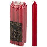 Свечи столовые Simple 6шт бордо РЫЖИЙ КОТ 007887