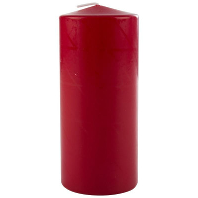 Свеча Deco 63х150мм бордо РЫЖИЙ КОТ 007893-1