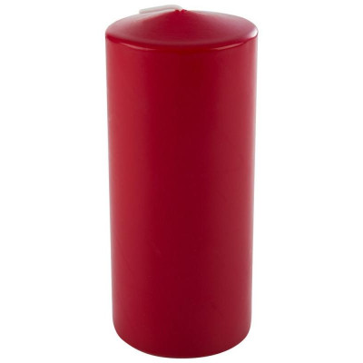 Свеча Deco 63х150мм бордо РЫЖИЙ КОТ 007893