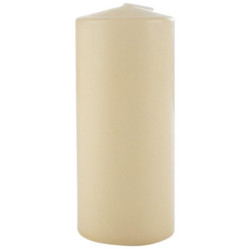 Свеча Deco 63х150мм слоновая кость РЫЖИЙ КОТ 007895-1