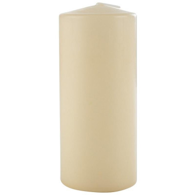 Свеча Deco 63х150мм слоновая кость РЫЖИЙ КОТ 007895-1