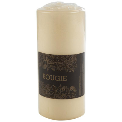 Свеча Deco 63х150мм слоновая кость РЫЖИЙ КОТ 007895-3