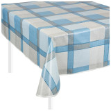 Скатерть ПВХ с бейкой 130х110см коллекция ' Перспектива' арт 109/1 (1955) РЫЖИЙ КОТ 008365