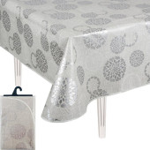 Скатерть ПВХ с бейкой 135х110см коллекция 'Мажор' арт 528/15 (2211) РЫЖИЙ КОТ 008375